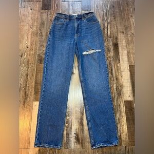 Abercrombie & Fitch 90s Straight Ultra High Rise Curve Love Women’s Size 27
